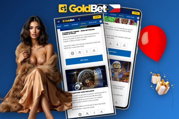 Goldbet promo sázkový kancelář — mobilní kurzový lístek s fotbalovými kurzy a tikety