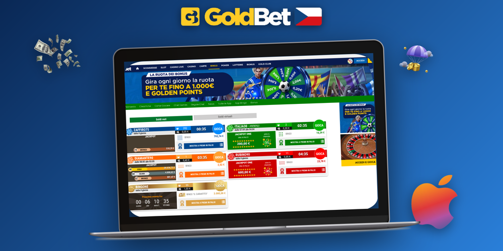 Infografika systémových požadavků Goldbet Casino desktop klienta pro Windows a macOS