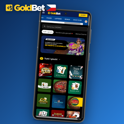Biometrické přihlášení otiskem prstu do mobilní aplikace Goldbet Casino během vteřiny